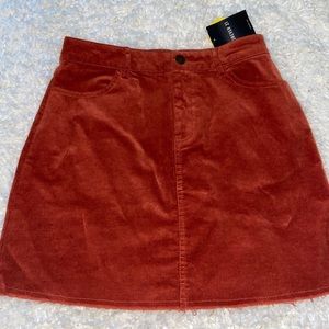 Forever 21 Brunt Orange Skirt!